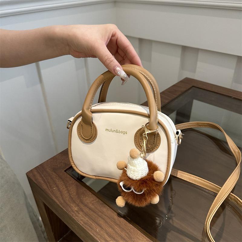 Internet-Promi-Mode Spleißtextur Handtasche Frühling Neu Vielseitig Ins Schulter Umhängetasche Kleine quadratische Tasche Damen