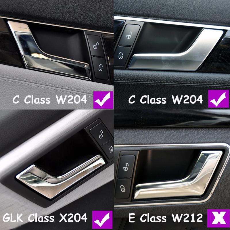 For Mercedes Benz C Class W204 GLK 204 Interior Door Handle Unlock Door Open Puller C180 C200 C260 GLK300 GLK260 2047206262