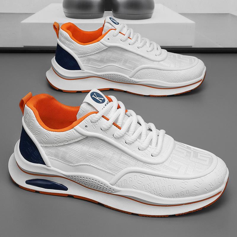 

Men s shoes spring and summer new 2025 mesh breathable fashion versatile casual shoes trendy sports dad casual sneakers 39