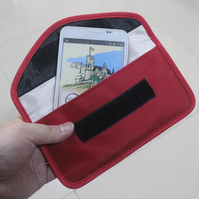 Mobile & Key Signal Shielding Bag - Anti-Radiation, RFID Blocking, Card Holder