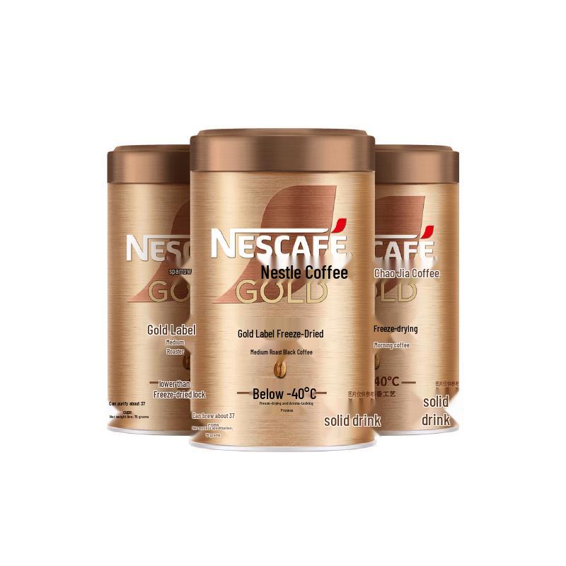 Nestle Gold Standard Freeze-Dried Instant Coffee Collection