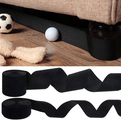 1 buc PVC Reglabil Blocator Sofa PVC Pentru Copii & Animale de Companie Blocator Spațiu Pat Margine Decorativă Negru Protecție Siguranță 5cmx3M/11cmx6M
