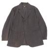 RRL Men's Striped Cotton Tailored Jacket, Charcoal Gray, Size M Jacket M Charcoal grayUsed