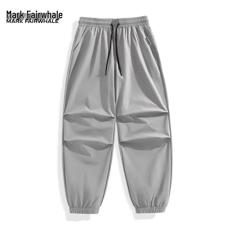 Mark Fairwhale Men's Ice Silk Quick-Dry Parachute Cargo Pants