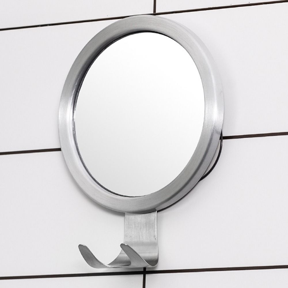 Aluminum Frame Fogless Shower Shaving Mirror with Suction Cup Anti Fog Shower Mirror  Home