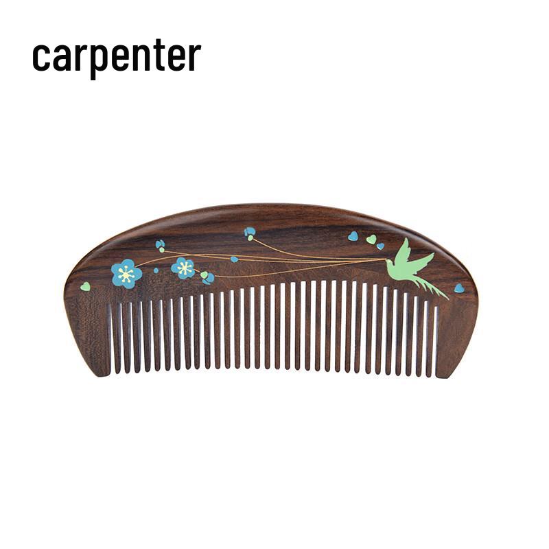 Tan Mujiang Natural Hair Care Wooden Massage Comb