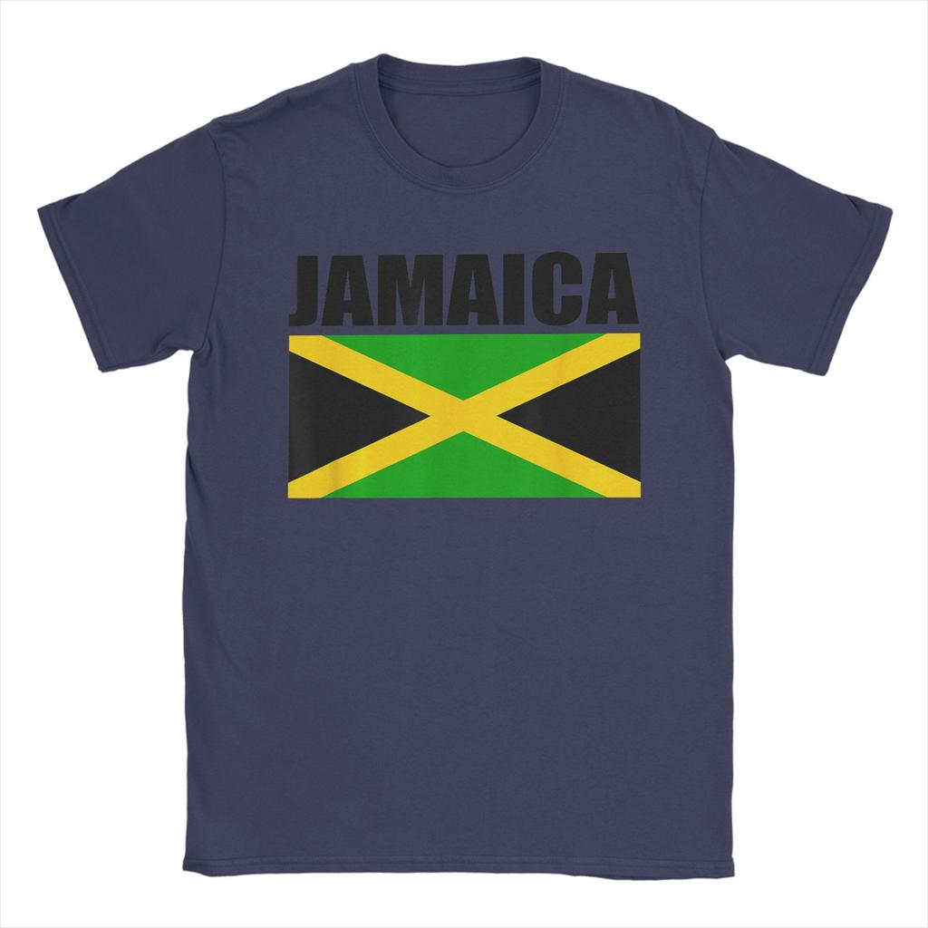 Jamaican Flag Love Jamaica T Shirt Unisex Y2K Casual Cotton TShirts Summer O Neck Hipster Tee Shirt Printed Oversized Clothes