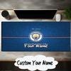 Custom Name Mouse pad Manchester City Crest Mouse pad, Gaming Mouse Pad, keyboard pad, Desk Decor for computer notebook Fan Birthday Gift