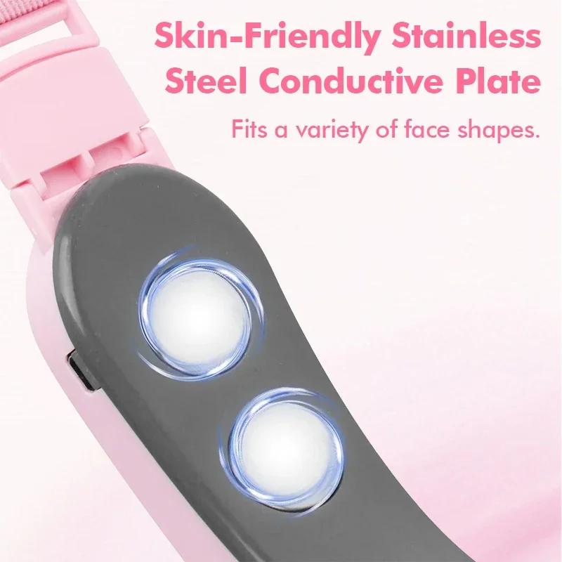 Facial V Lifting Vibration Massager Therapy Facial Lifting Device Double Chin V Face Shaped Cheek Lift Anti-Wrinkle Skin Care