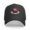 Titanic White Star Line  Red Flag With Star Logo Cap Fashion Casual Baseball Caps Adjustable Hat Hip Hop Summer Baseball Hats