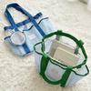 Large Capacity Mesh Swimming Bag Waterproof Shoulder Bag Portable Beach Tote Bag  Beach