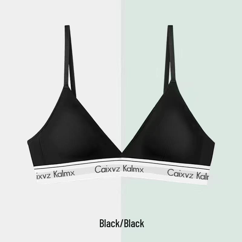 Style C Women's Pure Cotton Wire-Free Sports Bra - Summer Thin, Sexy, Comfortable Back Design