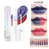 9 Colors Lip Stain Peel Off Masque - Long Lasting, Waterproof and Transfer Proof Nude Lip Tint, Matte Finish Peel Off Lip Stain