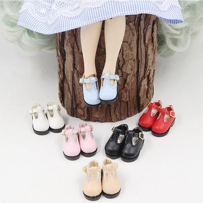 Dress Up For Blyth Doll Shoes Pretend Play Doll Leather Shoes Kids Toy OB22 OB24 Shoes  DIY Toy