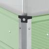 Planter Box Pastel Green 100 X 100 X 77 Cm Galvanized Steel