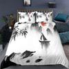 Nature Landscape Duvet Cover Set All Season Soft Quilt Cover with Pillowcases Single Double Queen King Size