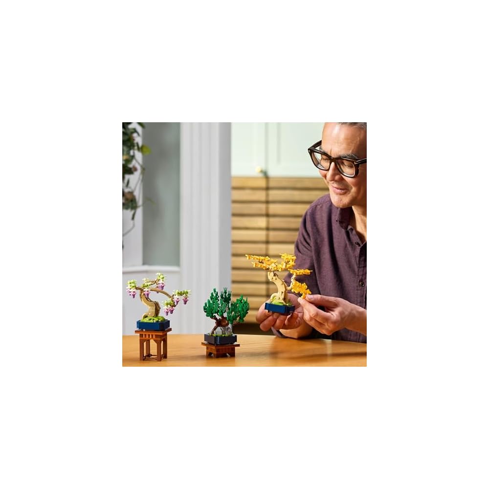 LEGO Botanical Mini Bonsai Toy Building Set 10373 for Home Decor and Art, Ideal Gift for Men and Women