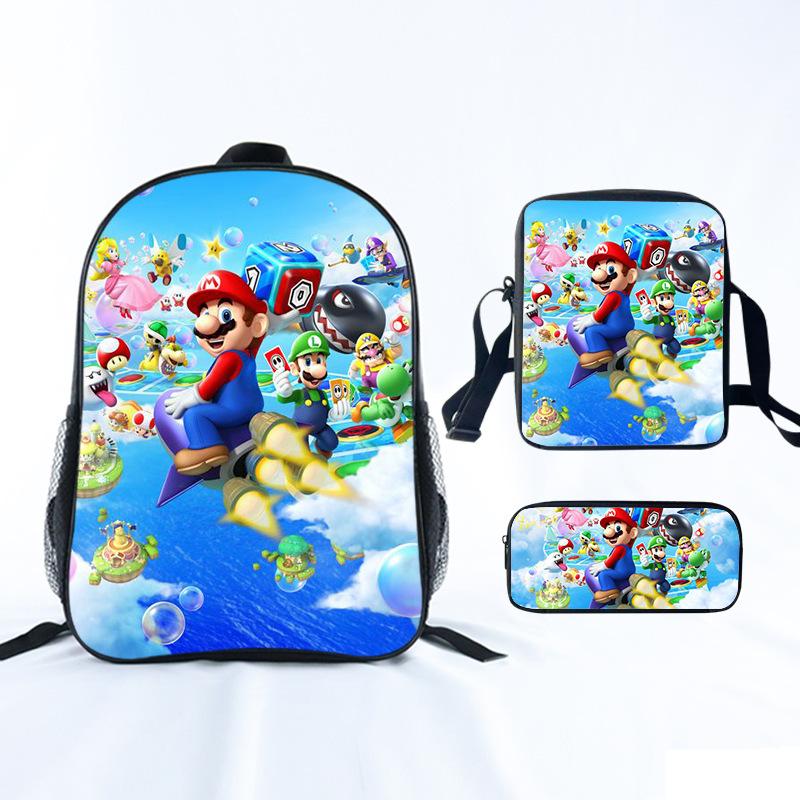 Cartoon Cute Schoolbag Primary School Student Lightweight Backpack Satchel Pencil Case