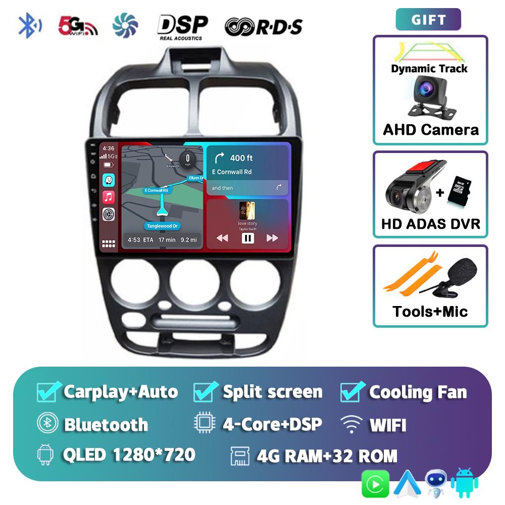 Android 14 Carplay Auto Car Radio For Hyundai Verna Accent 1999- 2011 2012 GPS Multimedia Player Stereo Head Unit 4G+WiFi BT DSP