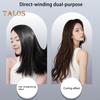 Tragbarer USB-Haarglätter, schnell aufheizender elektrischer Lockenstab, glattes, lockiges Haar, Pony, Mini-Lockenstab, Reise-Haarstyling-Tool für Frauen