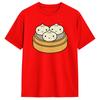 Chinese Xiao Dumpling Food T Shirt Summer Cotton T Shirts For Unisex Fashion Custom DIY Tee Shirt ShortSleeve Vintage Tops