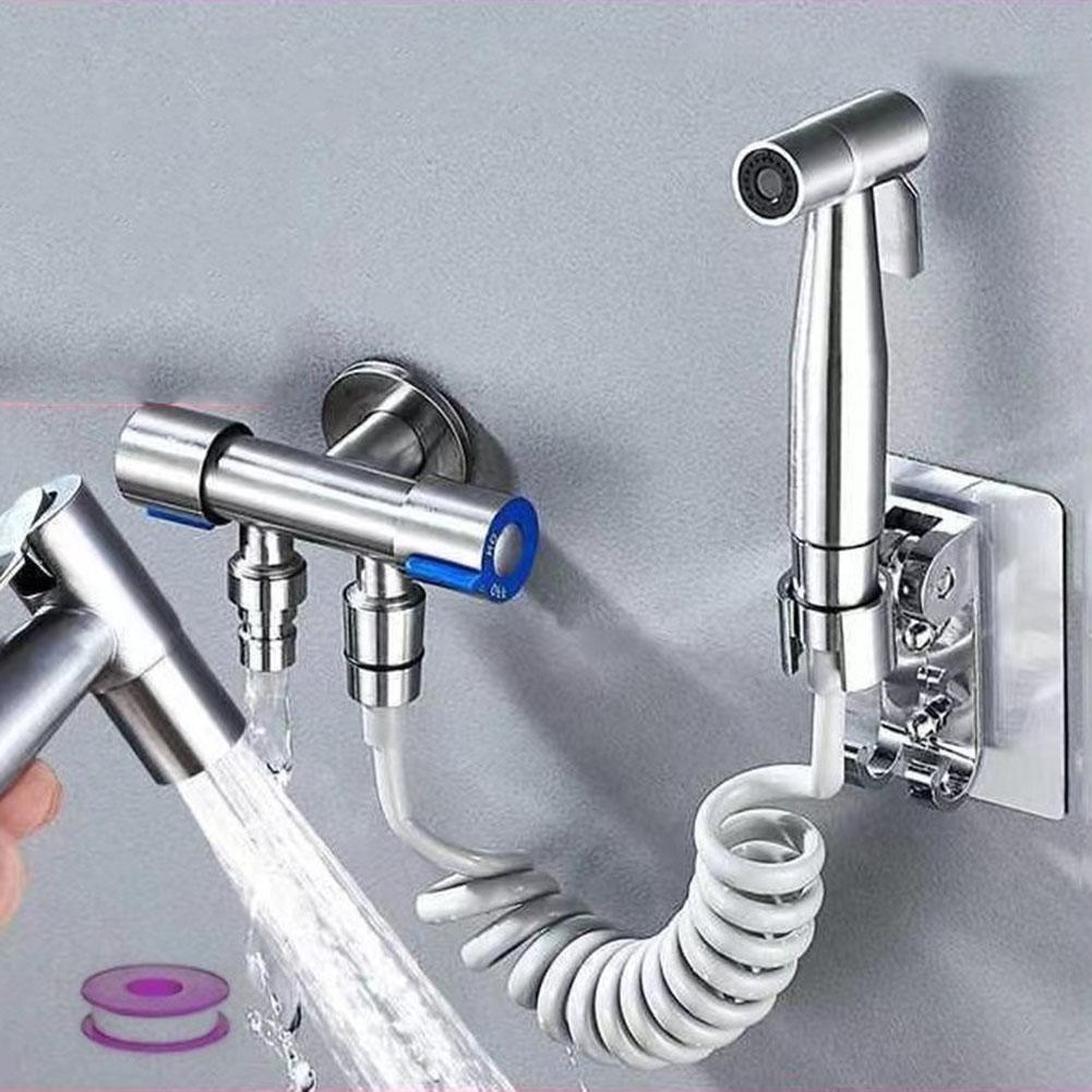 Flushing Nozzle Bidet Set Handheld Shower Head Set