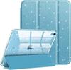 Für iPad 11. 12. A19 A16 Hülle 10. mit Stifthalter Funda iPad Air 11 13 M4 Pro 11 12.9 4 5 10.9 10.2 Intelligentes glitzerndes Cover