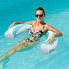 U-shaped Inflatable Pool Float Thickened PVC Semicircle Float Tube Foldable Floating