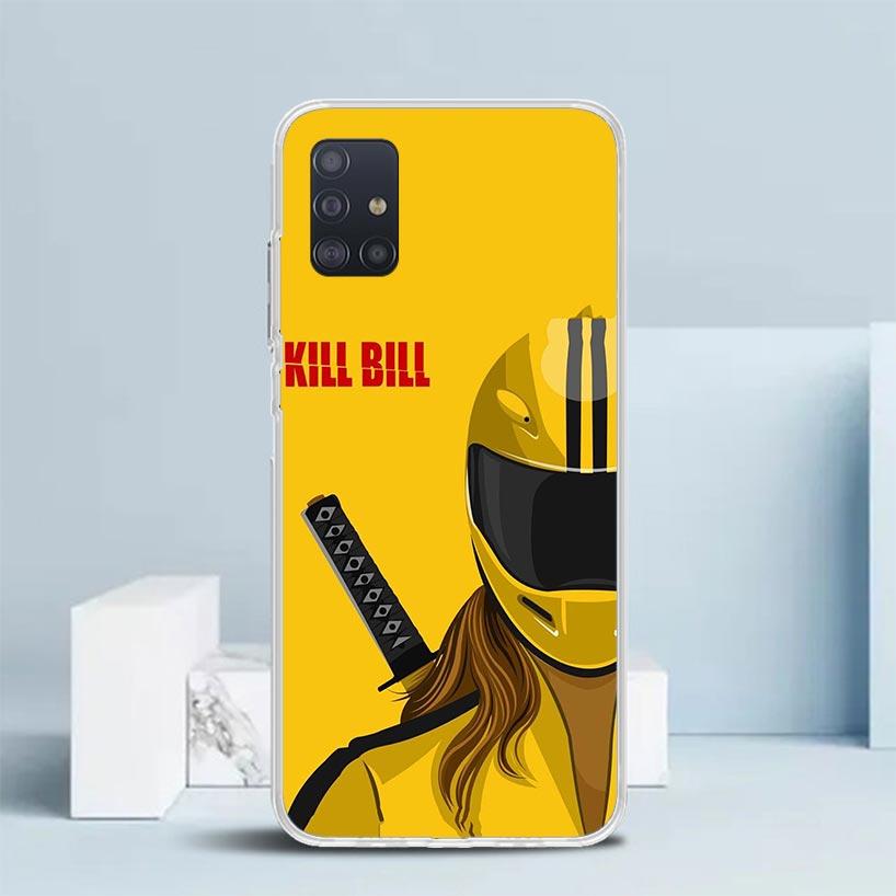 Kill Bill Soft Cover for Samsung Galaxy A12 A22 A32 A52 A72 A02S Phone Case Note 20 Ultra 10 S10 Plus A51 A71 A50S A20S A10S Gal