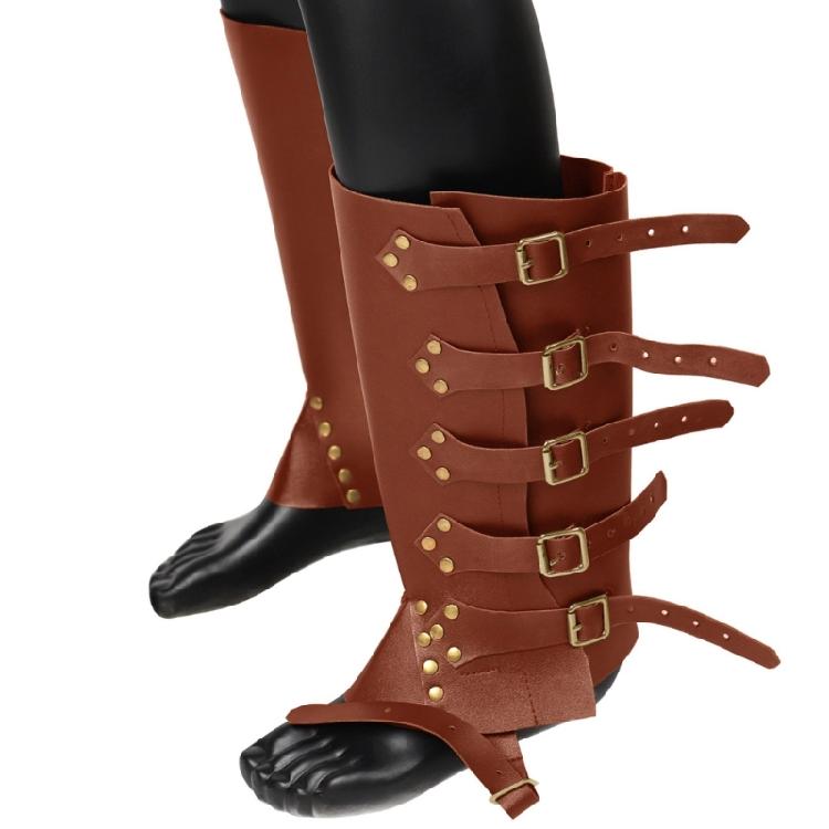 Copristivali da Pirata Medievali Rinascimentali Steampunk con Borchie