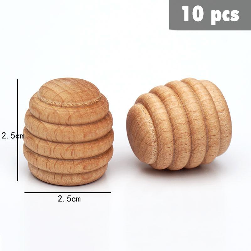 Kids Wooden Constructor Unfinished Rainbow Blocks Loose Parts Montessori Sensory Toys Droplets Cones Mushrooms Creative Blocks