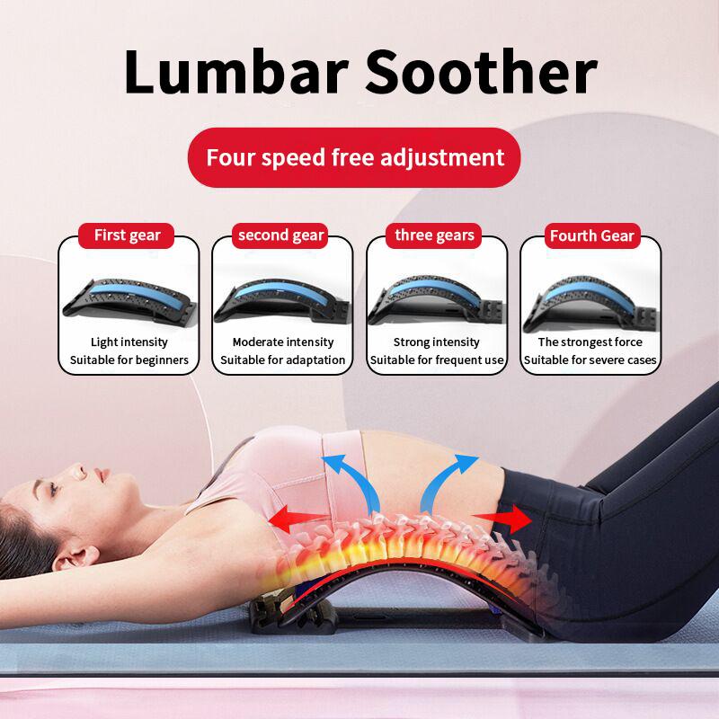 Magnetic Back Massage Muscle Relax Stretcher Posture Therapy Corrector Back Stretch Spine Stretcher Lumbar Support Pain Relief
