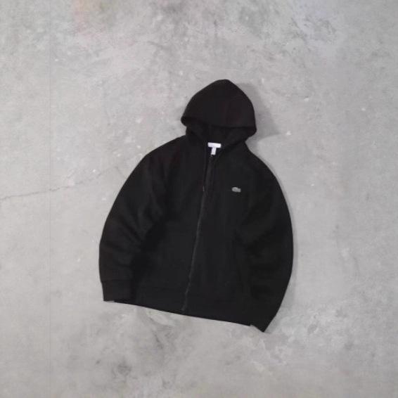 Unisex Embroidered Little Fish Zipper Hoodie - Autumn/Winter Sporty Cardigan with Pockets