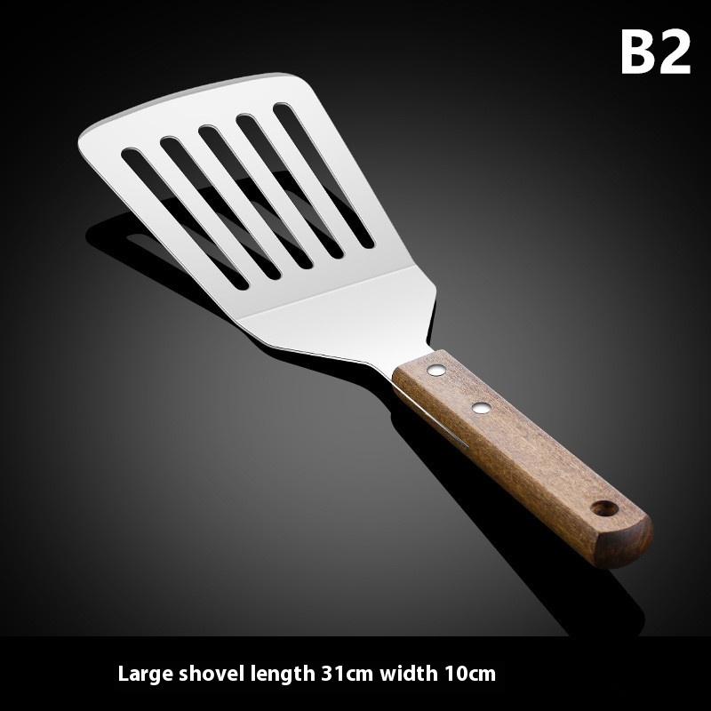Stainless Steel Cake Spatula With Wooden Handle Cheese Shove Pizza Shovel Spatula For Cake Pizaa Baking Spatula Baking Tools