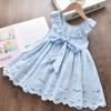 Girls Elegant Dresses Summer Kids Party Costumes Girl Floral Princess Outfits Children Vestidos Clothing
