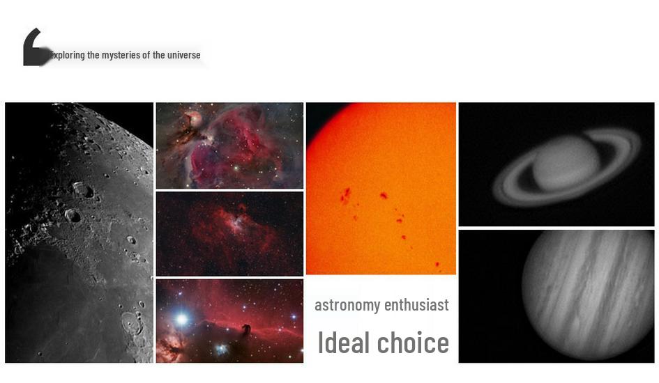 130DX High Definition 130EQ Telescope: Large Aperture, Night Vision, Professional Stargazing