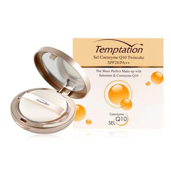 

Temtation Макияж Клеточный Коэнзим Двусторонний Пудреница Нет. 23 (12133777)