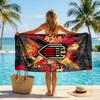 OGC Nice FC print Quick Dry Beach Towel Microfiber Absorbent Portable Travel Swimming Towel