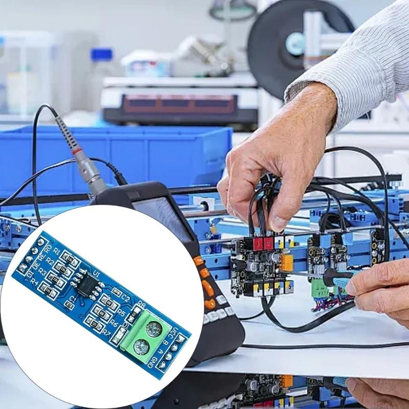 MAX485 RS485 Transceiver Module TTL To RS485 Module Transmission Development Board For Microcontroller Accessories