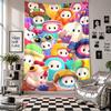 Wall TapestryFall Guys Art Hanging Cloth Decorative Background Cover for Room Decoration