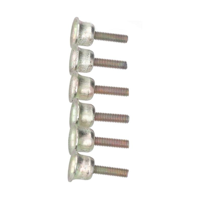 6 Pcs Chainsaw Brake Handle Screw Aluminum M4 MS260 Chainsaw Cutter Parts Screw For Stihl 024 026
