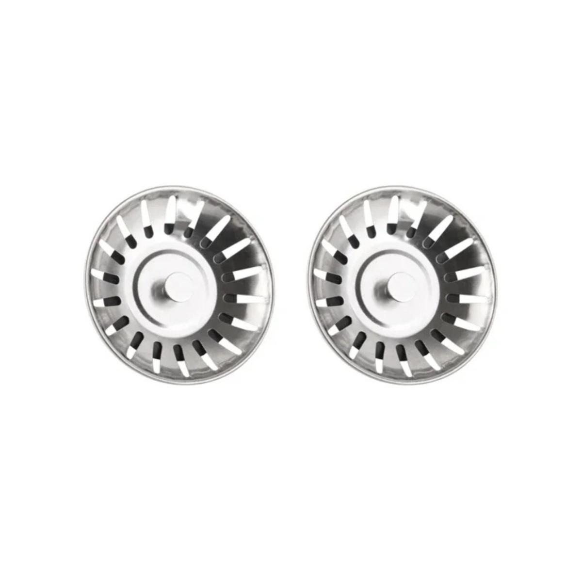 2pcs Kitchen Sink Strainer Stoppers and 1pc Sink Cleaning Cloth, Drain Plug, Sink Filter, Kitchen Floor Drain Tool