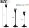 3PCS Candlestick Holders,Taper Candle Holder for Candlesticks Black Candelabra Candle Holders Vintage Candle Holder