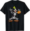 New Disney - Goofy Skeleton Halloween Fashion Casual T-Shirt S-4XL Four Seasons