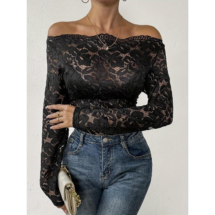 Spring And Autumn New Women'S Versatile Long Sleeve Daily Business Commuter Elegant Comfort Sexy Bottom Shirt Top
