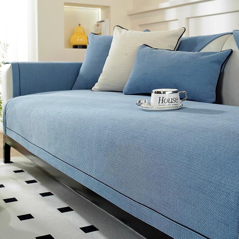 New Sofa Cushion Four Seasons General Simple Modern Chenille Sofa Cover Towel Non-slip Universal Cover Backrest Cushion