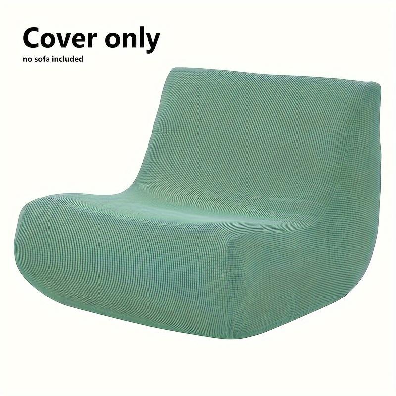 1Pc Stretch Sofa Slipcover Armchair Cover Jacquard Lazy Armless Chair Protector Cover For Bedroom Office Living Room Home Decor