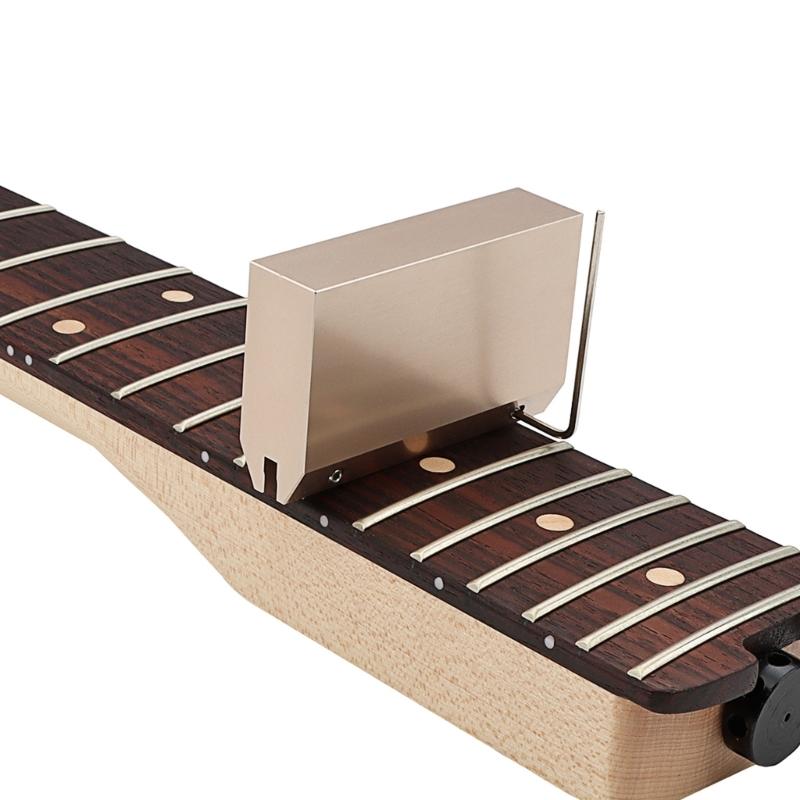 Guitar Fret Pressing Guitar Bass Tool Guitar Repair Tool Aluminum Guitar Fingerboard Fret Press Luthier Tool Fret Caul