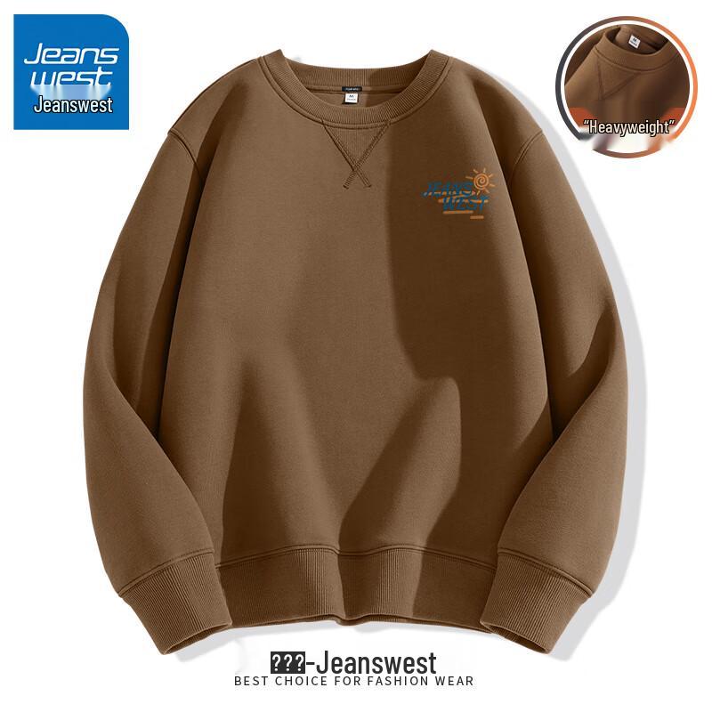 

Jeanswest Men s Heavy Cotton American Retro Sweatshirt 2XL