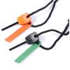 Compact Camping Survival Kit: Waterproof Mini Flint Fire Starter with Magnesium Rod for Hiking